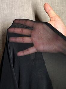 Slaydiva New Spring/Summer Music Festival Valentine's Day Casual Simple Basic Style Y2K Street Sweet Internet Celebrity Bestseller Daily Date Hot Girl Style Sexy See-Through Small Stand-Up Collar Long-Sleeved Leopard Print Patchwork Mesh Slim Fit Women's Jumpsuit Sexy Bodysuit Women Bodysuits Mesh Bodysuit Mesh Swimsuit - Black - View 18