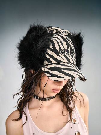 Goth Gorra de béisbol para mujer