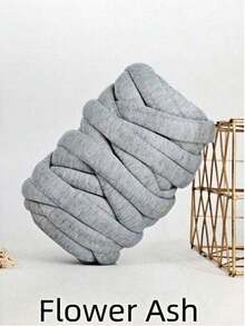 1pc 500g Chunky Yarn For Hand Knitting Blanket,Vegan Super Soft Giant Yarn For Arm Knitting,DIY Yarn Blanket For Pet Bed,Bulky Yarn Tube For Pillow,Bulky Yarn,Bags,DIY Craft (Multiple Colors Optional)