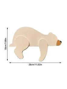 Joivida 1PC Vật liệu lớn Trang trí góc cửa Đồ trang trí hoạt hình Gấu nâu Thiết kế dễ thương vui nhộn Gấu góc cửa Trang trí nhà phòng khách Khung cửa Trang trí mọi mùa Gấu dễ thương Trang trí nhà Điểm nhấn - Nhiều màu - Xem 3