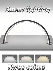 1个LED新月形美甲灯桌面美容补光灯沙龙专业护眼照明简易工作灯 - 多色 - 查看 3