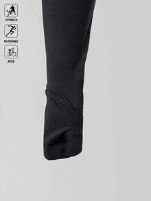 Acti Log Sudadera con capucha de estilo novio para hombres con gráfico de letras y mangas raglán, Sudadera de estilo novio para hombres, casual, de manga larga, reflectante, chaqueta de chándal para gimnasio, Tops de manga larga para gimnasio, tops de entrenamiento, transpirables de otoño - Negro - Ver 5