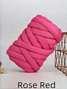1pc 500g Chunky Yarn For Hand Knitting Blanket,Vegan Super Soft Giant Yarn For Arm Knitting,DIY Yarn Blanket For Pet Bed,Bulky Yarn Tube For Pillow,Bulky Yarn,Bags,DIY Craft (Multiple Colors Optional)