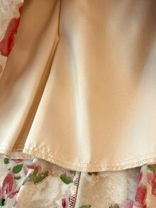 GlowEve Falda de señora elegante con estampado floral rosa - Rosa - Ver 7