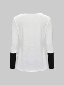 Maternity Blouses - 黑色 - 查看 2