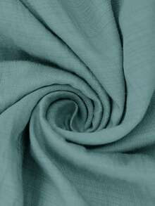 Brillora 两件套女士夏季纯色不对称下摆露背吊带上衣和裤子套装 - 淺藍色 - 查看 8