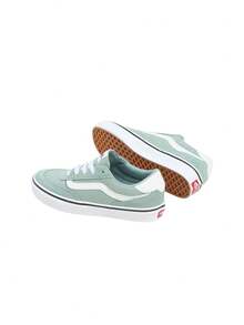Vans Brooklyn Ls Sneakers Suede And Lceberg Green VD7UCJL - Mint Blue - View 4