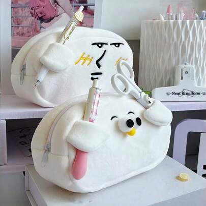 Whimsical Large Capacity Multifunctional Student Desk Organizer Unique Stationery Pencil Case With Multiple Compartments