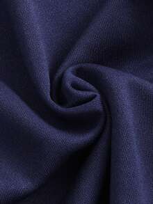 Women's Casual Leopard Print Fleece Thick Warm Sweatshirt, Star Leopard Print Street Fashion, Autumn/Winter - Blue - View 7