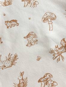 Loomiva Baby Boy/Girl Snug Fit Pajama Set, Cartoon Animal Print Soft Knit Crew Neck Long Sleeve Top And Elastic Waist Long Pants Baby Pjs Bamboo Bamboo 2 Piece Pajamas Toddler Baby Pajama Set - Multicolor - View 3