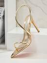 SHUZIA Fashionable Women's Sexy Pointed Toe Stiletto Heel Sandals Valentine's Day