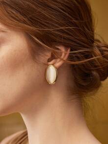 MOTF PREMIUM BÔNG TAI VÒNG CHO NỮ - Vàng - Xem 6