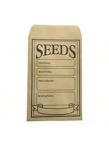 一套皮革种子信封收纳册，包含25张补充页、50个种子信封袋，防水防霉，是收纳物品的理想之选。也可用于存放相册。多功能，适用于多种场景，便携易用，皮革材质，易于清洁。