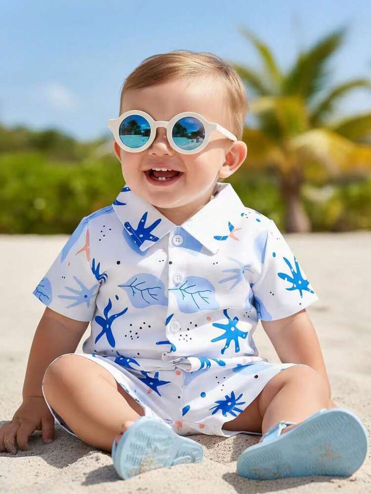 onesie infant hawaiian shirt