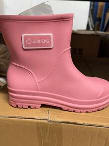 Giày đi mưa/Bao giày kiểu mới, Giày đi mưa chống trượt, Giày cao su chống mòn, Giày ống ngắn chống thấm nước cho nam và nữ trưởng thành, Giày bốt nhà bếp thời trang làm mát mùa hè, Bãi biển, Du lịch - Nhiều màu - Xem 30