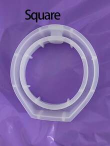 1个不对称硅胶托盘模具，适用于树脂和石膏浇铸，DIY珠宝托盘，烛台，环氧树脂模具，用于家居装饰工艺品制作 - 彩色 - 查看 15