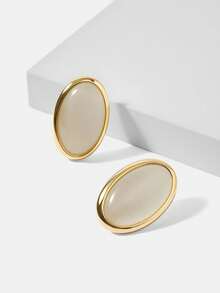 MOTF PREMIUM BÔNG TAI VÒNG CHO NỮ - Vàng - Xem 2