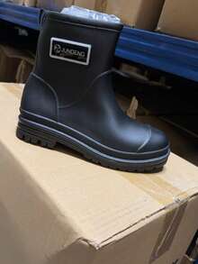 Giày đi mưa/Bao giày kiểu mới, Giày đi mưa chống trượt, Giày cao su chống mòn, Giày ống ngắn chống thấm nước cho nam và nữ trưởng thành, Giày bốt nhà bếp thời trang làm mát mùa hè, Bãi biển, Du lịch - Nhiều màu - Xem 18