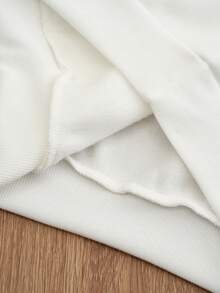 TOKVUE Men's Casual Fashion Street Hooded Sweatshirt With Letter Print And Kangaroo Pocket, Warm Thermal Lined For Autumn/Winter