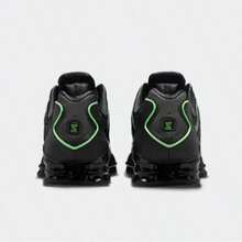 Nike Shox TL - Black/Black/Green Strike - View 3