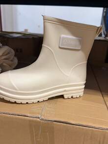 Giày đi mưa/Bao giày kiểu mới, Giày đi mưa chống trượt, Giày cao su chống mòn, Giày ống ngắn chống thấm nước cho nam và nữ trưởng thành, Giày bốt nhà bếp thời trang làm mát mùa hè, Bãi biển, Du lịch - Nhiều màu - Xem 29