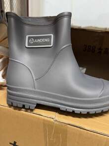 Giày đi mưa/Bao giày kiểu mới, Giày đi mưa chống trượt, Giày cao su chống mòn, Giày ống ngắn chống thấm nước cho nam và nữ trưởng thành, Giày bốt nhà bếp thời trang làm mát mùa hè, Bãi biển, Du lịch - Nhiều màu - Xem 37