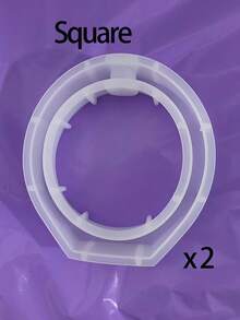 1个不对称硅胶托盘模具，适用于树脂和石膏浇铸，DIY珠宝托盘，烛台，环氧树脂模具，用于家居装饰工艺品制作 - 彩色 - 查看 16