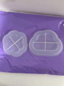 1个不对称硅胶托盘模具，适用于树脂和石膏浇铸，DIY珠宝托盘，烛台，环氧树脂模具，用于家居装饰工艺品制作 - 彩色 - 查看 18
