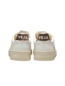 Veja V-10 Leather Sneaker Extra-White / Platine I0220737 - WHITE PLATINE - View 4