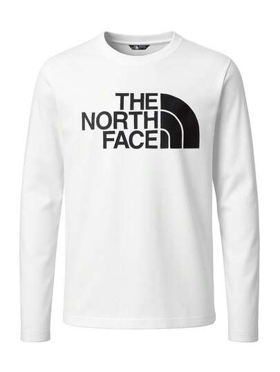 The North Face Easy Kid's Long-Sleeve T-Shirt White