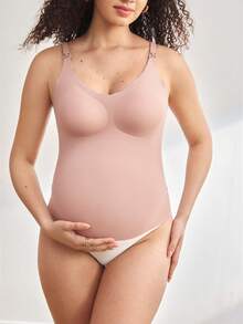 SHEIN Maternity Comfortable Solid Color Camisole Top