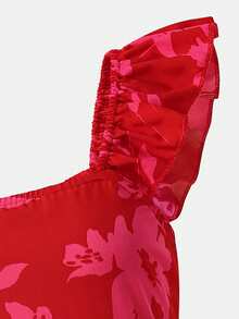 Emery Rose Kids Emery Rose Kids Tween Girls/Young Girls Ditsy Floral Spaghetti Strap Backless Dress Tween Girl Hibiscus Dress Hot Pink Tween Girl Dress Open Back Tween Girl Dress Tween Girl Floral Dress Girls Tiered Dress Girls Summer Dress Open Back Dress For Tween Girl Tween Girl African Dresses For Girls Hibiscus Dress Tween Girl Lilo Dress For Tween Girl Tween Girl Open Back Dress Girls African Dress - Red - View 11