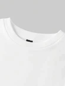 Coolane Damska, minimalistyczna, biała, puszysta bluza z długim rękawem i ściągaczem w pasie, uniwersalna i uliczna, odpowiednia na jesień/zimę