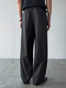 OTTIMOZO Cinturón negro personalizado para hombres - Negro - Ver 2
