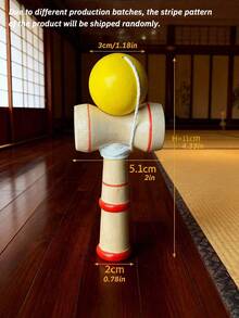 Zazumi Joivida 1 Professional Juggling Ball For Beginners In Kendama, A Multi-Functional Juggling Ball And Sports Ball Suitable For Outdoor Activities Of Teenagers. It Is Suitable For Beginners To Train Hand-Eye Coordination, Body Coordination And Control Ability - Multicolor - View 5