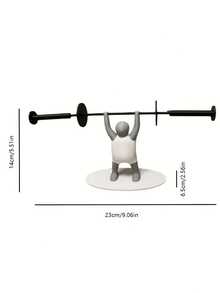 Joivida Weightlifter Shaped Tissue Holder Is An Interesting Bathroom Roll Paper Decoration, Suitable For Home Decoration, Office Restrooms, Or Any Washroom Area. It Is A Fitness Center For Small People To Hold Roll Paper Ornaments For The Bathroom. It Is A Creative Tissue Holder For Desktop Dolls To Play Pranks And Relieve Stress. It Is A Home Gift