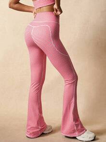 VARSIVA Pantaloni sport și casual în carouri pentru femei