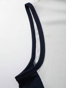 Manfinity LEGND Áo tank top nam mùa hè thoải mái, phối nhiều màu sắc, lý tưởng cho các hoạt động ngoài trời, tiệc tùng, leo núi, món quà tuyệt vời cho bạn trai. Áo thời trang nam, áo tank top nam, áo len nam, áo phối nhiều màu sắc tay dài, áo tank top nam thường ngày, trang phục không tay nam. - Nhiều màu - Xem 6