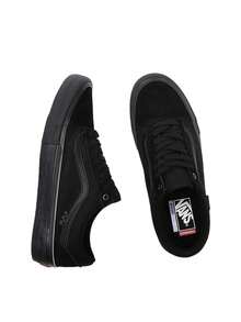 Vans Skate Old Skool Shoes Black VA5FCBBKA - 黑色 - 查看 3