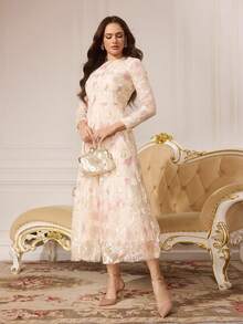 CUCCOO TILAWA Giày cao gót mũi nhọn đính đá Rhinestone thiết kế khóa cài thời trang đa năng hàng ngày cho nữ - Vàng - Xem 5