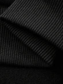 DAZY Sudadera térmica de unicolor informal para niño preadolescente, estilo básico para estudiantes, otoño fresco - Gris - Ver 7