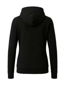 Puma Essentials+ Embroidery Women Hoodie Black - Black - View 2