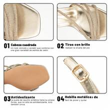 WEIDE Women Heeled Sandals - Gold - View 6