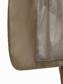 Aveloria Affinna Side Cinched Eyelet Lace-Up Adjustable Design Punk Chic Casual Versatile Women Blazer Jacket - Cadet Blue - View 7