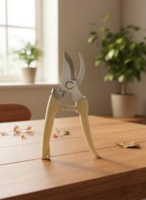 Cirelle 1 件果树修枝剪，粗枝盆景剪刀，花园修枝剪，Rama 舒适家居，温馨家居，花园使用 - 白色 - 查看 5