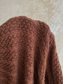 Soleia Macacão Feminino de Tricô Degradê com Decote em V Profundo e Costas Abertas, Sexy e Fashion, Adequado para Festa, Encontro, Chá da Tarde, Férias Boho, Praia - Café - Visão 9