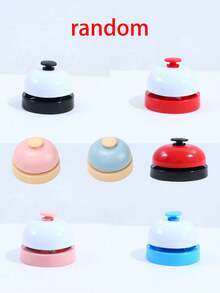 1个答题蜂鸣器，宠物手持铃，服务铃，犬鸟训练铃，桌面游戏问答比赛蜂鸣器 - 彩色 - 查看 13