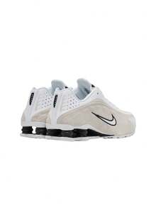 Nike Shox R4 Sneaker White HQ7739 - Blanco cumbre/Marrón madera de oregano claro/Negro - Ver 4