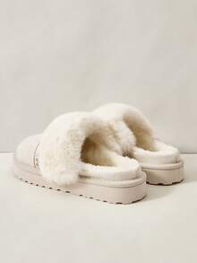 Cuccoo 女士休闲百搭日常雪地靴，冬季 - 米色 - 查看 4