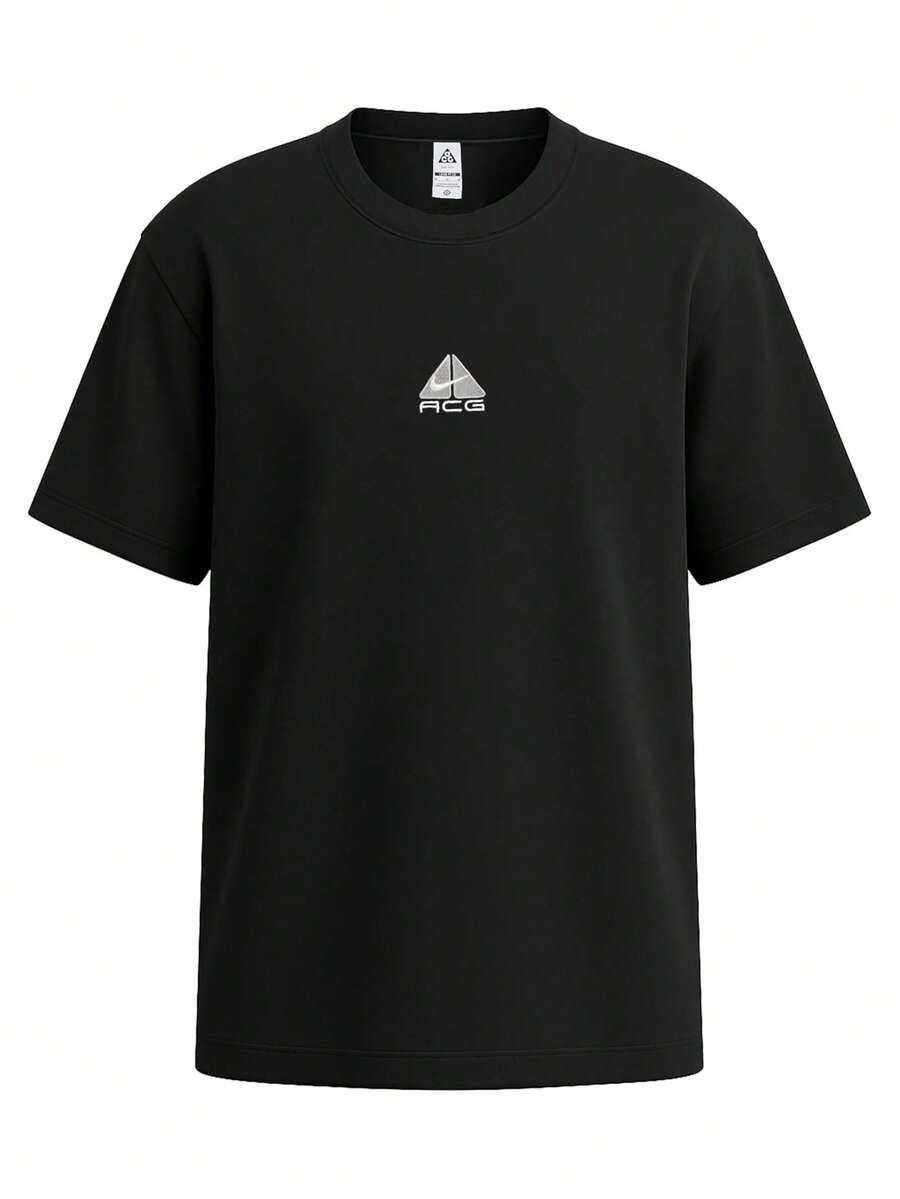 Nike ACG Men's T-Shirt Black - Black/Lt Smoke Grey/Summit White - 查看 1